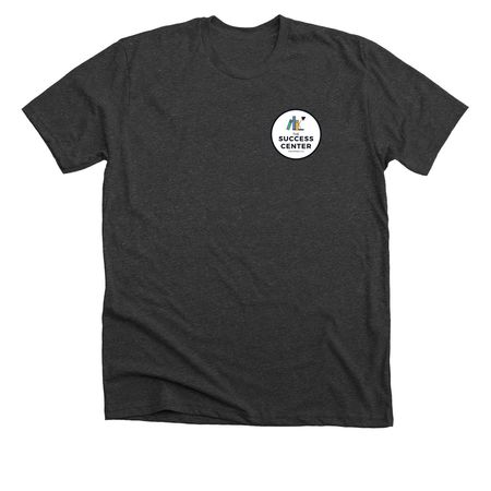 Classic Logo, a Dark Grey Heather Premium Unisex Tee