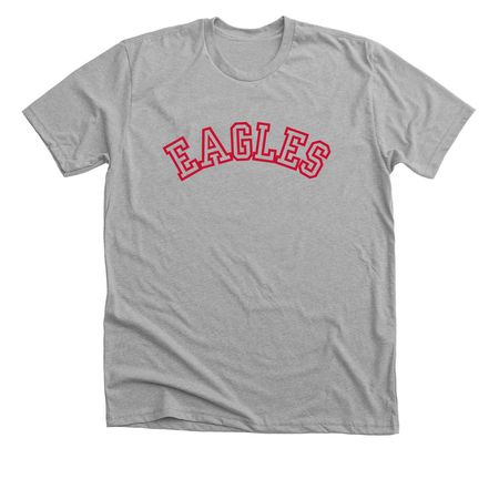 Classic Eagles Spirit Wear, a Athletic Heather Premium Unisex Tee