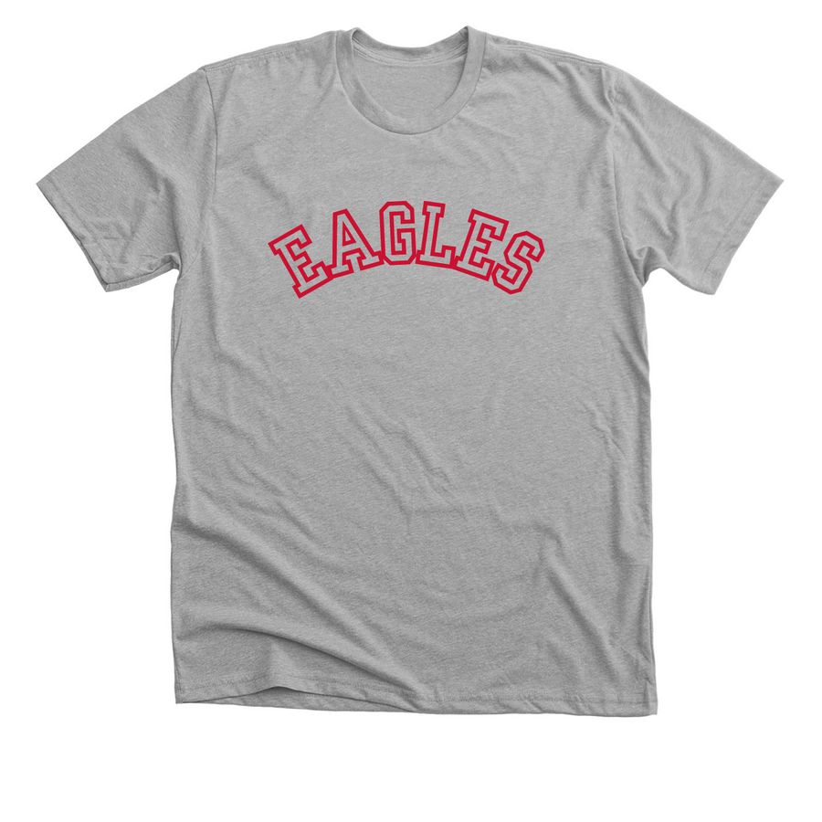 Classic Eagles Spirit Wear, a Athletic Heather Premium Unisex Tee