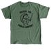 Defend the Public Library, a Military Green Classic Unisex Tee