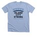 Plainwell Island City Strong, a Heather Baby Blue Premium Unisex Tee