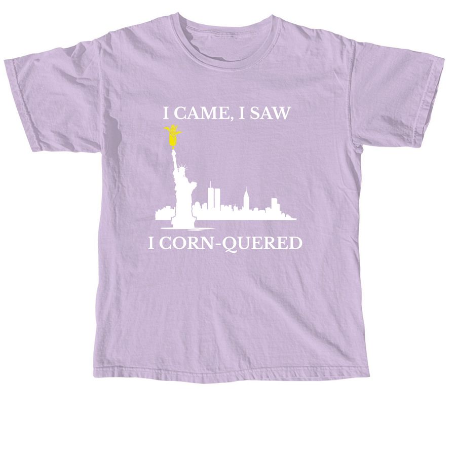 Courtney's NYC Marathon Swag, a Orchid Comfort Colors Unisex Tee
