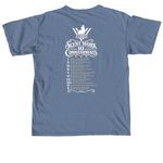 VForce Original Version Scent Commandments, a Blue Jean Comfort Colors Unisex Tee (back-view)