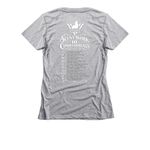 VForce Original Version Scent Commandments, a Dark Heather Grey Women's Slim Fit Tee (back-view)