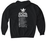VForce Original Version Scent Commandments, a Black Gildan Softstyle Pullover Hoodie (back-view)