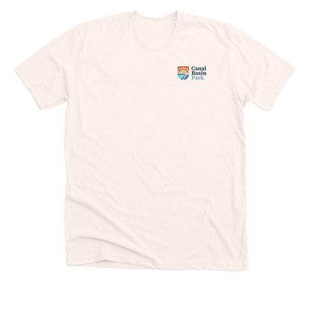 Canal Basin Shirt&nbsp;, a Heather Natural Premium Unisex Tee