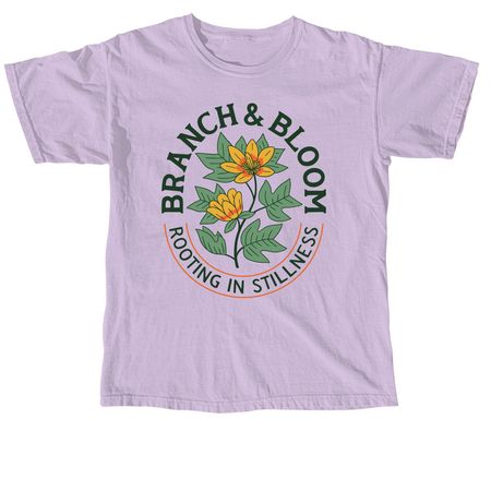 Branch & Bloom, a Orchid Comfort Colors Unisex Tee