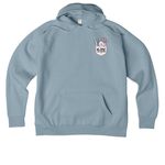 Nurse-IVF Supporter, a I Like You Blue Allmade Organic CVC Pullover Hoodie (back-view)