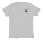 Nurse-IVF Supporter, a Silver Premium Cotton Tee (back-view)