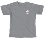 Nurse-IVF Supporter, a Granite Comfort Colors Unisex Tee (back-view)