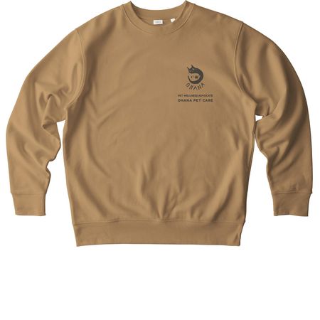 Pet Wellness Advocate, a Latte Stanley/Stella Unisex Changer 2.0 Crewneck Sweatshirt