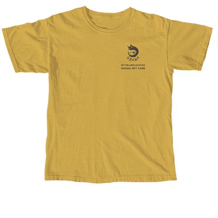 Pet Wellness Advocate, a Mustard Comfort Colors Unisex Tee
