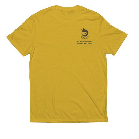 Pet Wellness Advocate, a Suncatcher Gold Allmade Eco Triblend Unisex Tee