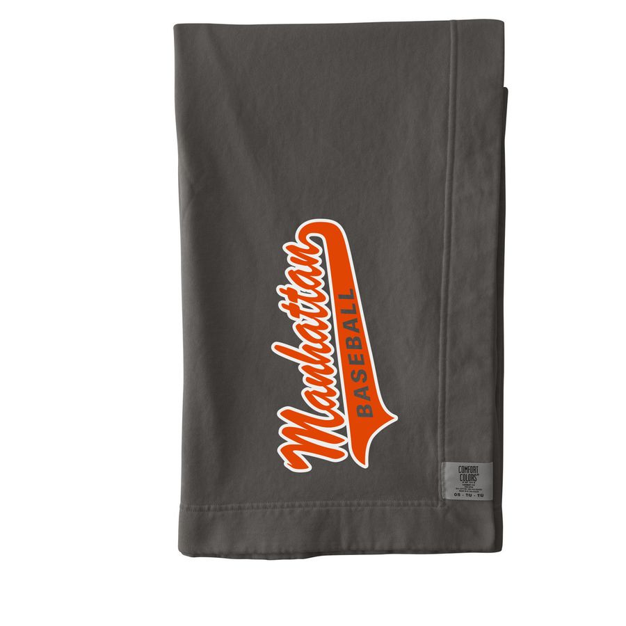 Manhattan Baseball Blanket&nbsp;, a Pepper Comfort Colors Blanket