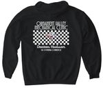 Doctor Car, a Black Gildan Softstyle Pullover Hoodie (back-view)