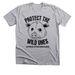 Protect the Wild Ones&nbsp;, a Athletic Heather Premium Unisex Tee