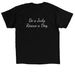 Be a Judy. Rescue a Dog., a Black Classic Unisex Tee (back-view)