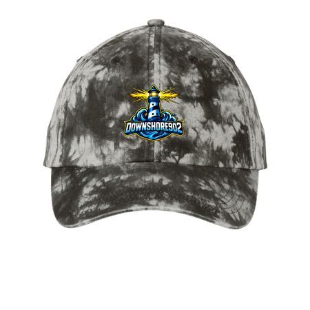 Hats!, a Black Printed Tie Dye Baseball Hat