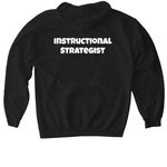 NSD TOSAs, a Black Gildan Softstyle Pullover Hoodie (back-view)