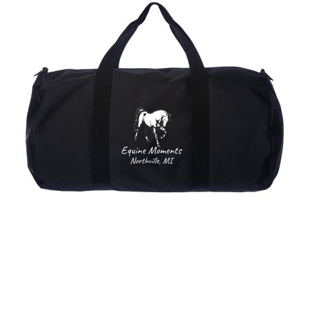 Equine Moments Bag, a Black Day Tripper Duffel Bag