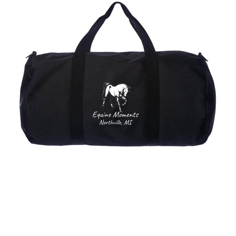 Equine Moments Bag, a Black Day Tripper Duffel Bag