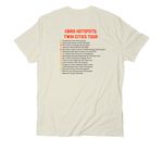 eBird Hotspots: Twin Cities Tour&nbsp;, a White Sand Allmade Organic Cotton Unisex Tee (back-view)