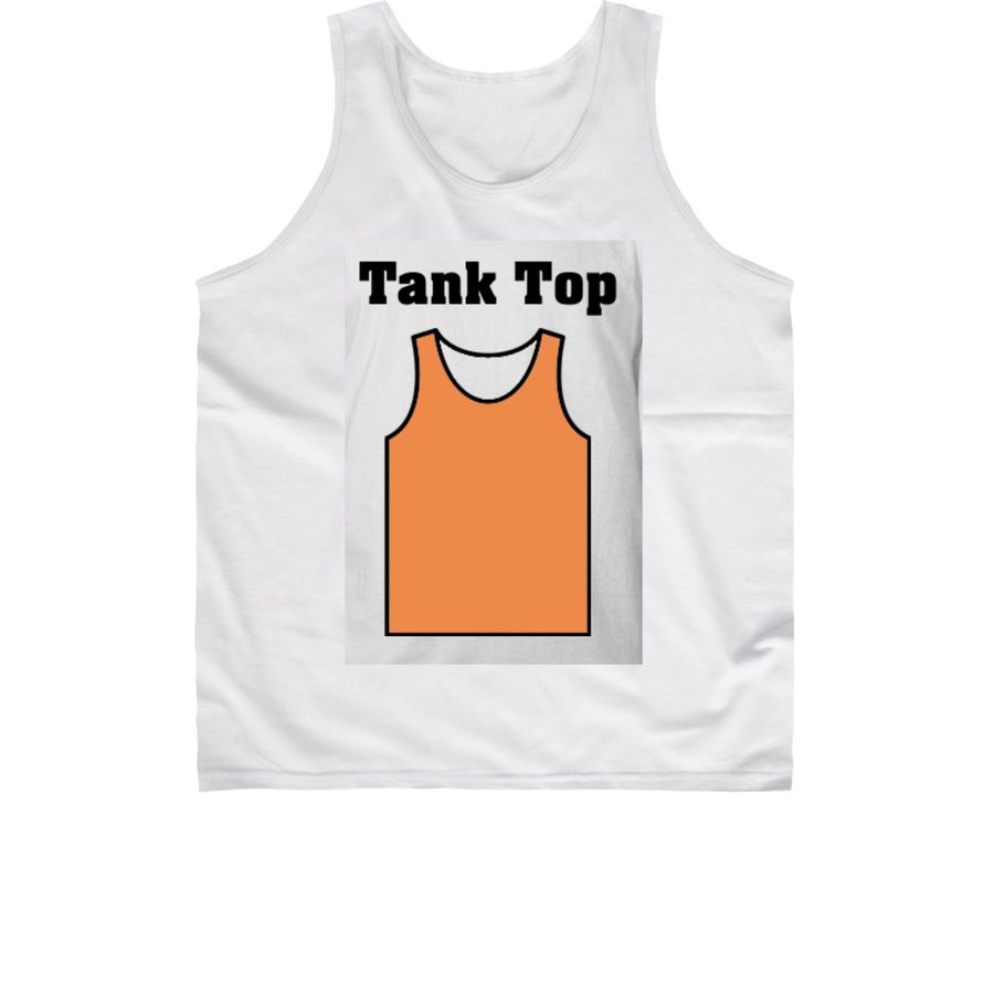 Masada Tank Top, a White Classic Unisex Tank Top
