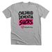 Childhood Dementia Sucks. Help build hope!, a Athletic Heather Premium Unisex Tee