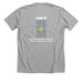 Class of 2026 Swag, a Athletic Heather Premium Unisex Tee (back-view)