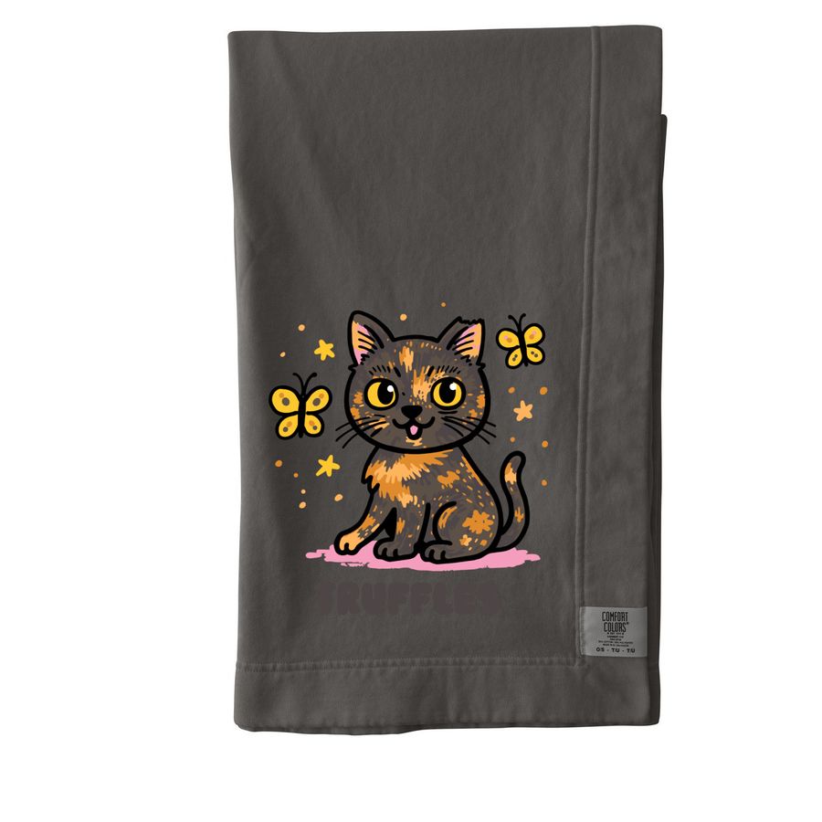 Blankets by @trufflesthetortie, a Pepper Comfort Colors Blanket