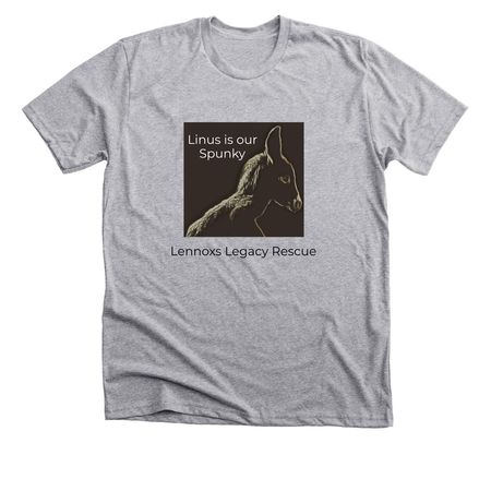 LINUS, a Athletic Heather Premium Unisex Tee
