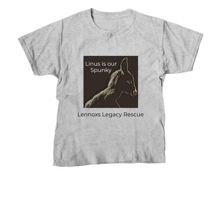 LINUS, a Sport Grey Youth Unisex Tee