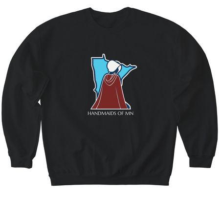 Keep warm. Melt the ice., a Black Softstyle Crewneck Sweatshirt