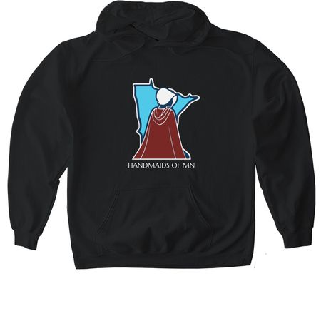 Keep warm. Melt the ice., a Black Gildan Softstyle Pullover Hoodie