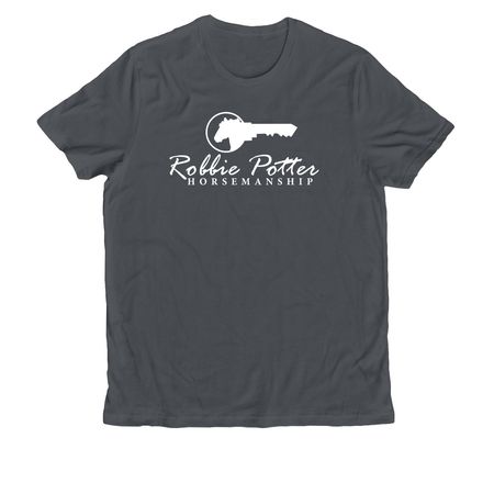 RPH Logo Tee (White Logo), a Terrain Grey Allmade Organic Cotton Unisex Tee