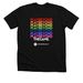 Play Beyond the Game White Logo, a Solid Black Blend Premium Unisex Tee