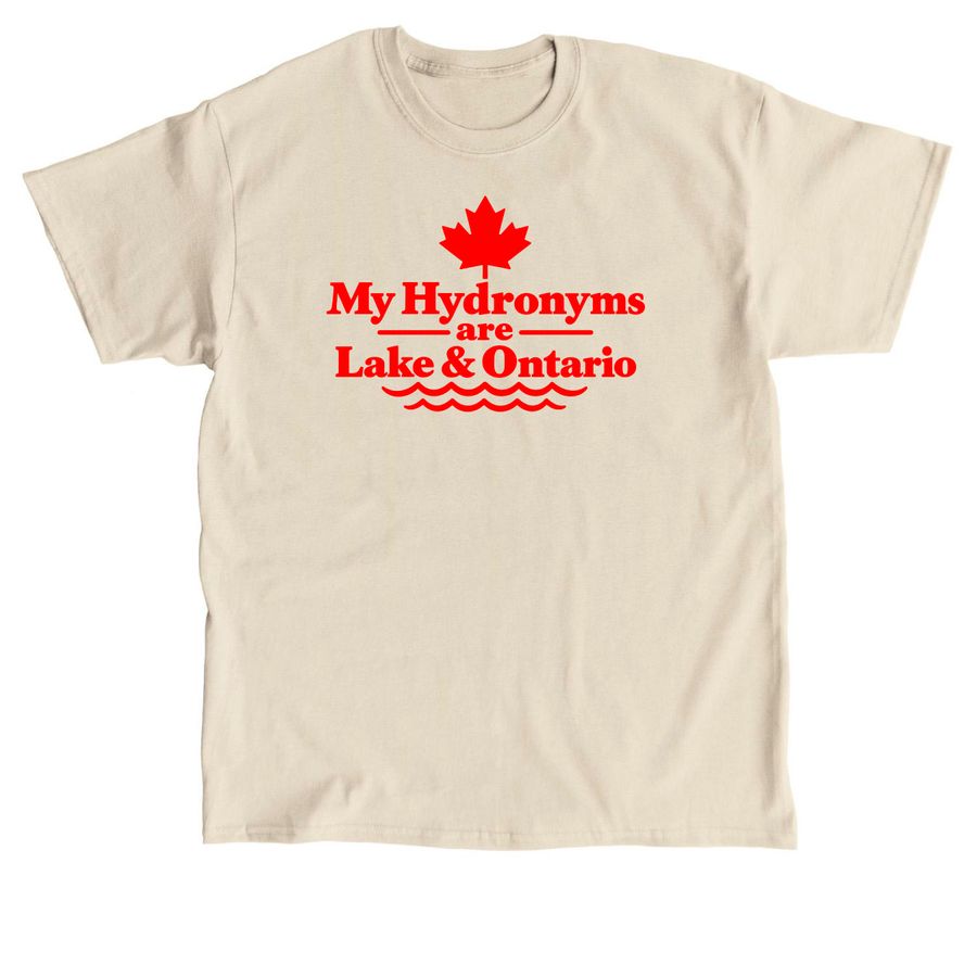 Lake Ontario Forever Canadian Pride Shirt, a Sand Classic Unisex Tee