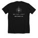 DC Swag Fundraiser: Be the Light, a Solid Black Blend Premium Unisex Tee (back-view)