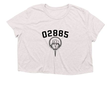 BIG 02885 COLLECTION, a Heather Dust Women?s Flowy Cropped Tee