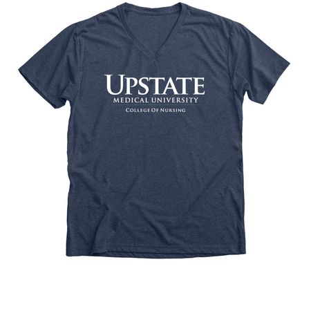 Spooky Cute Season, a Heather Navy Premium V-Neck Tee