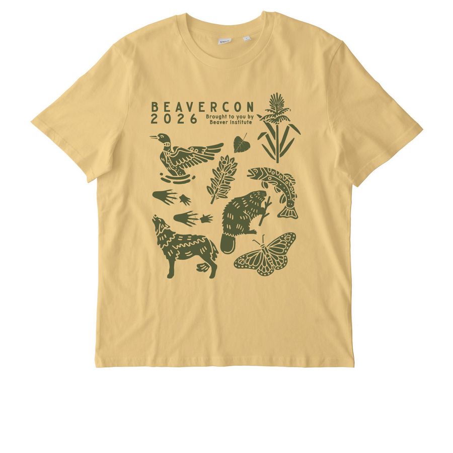 BeaverCON 2026 Tee - Yellow, a Nispero Stanley/Stella Unisex Creator 2.0 Tee