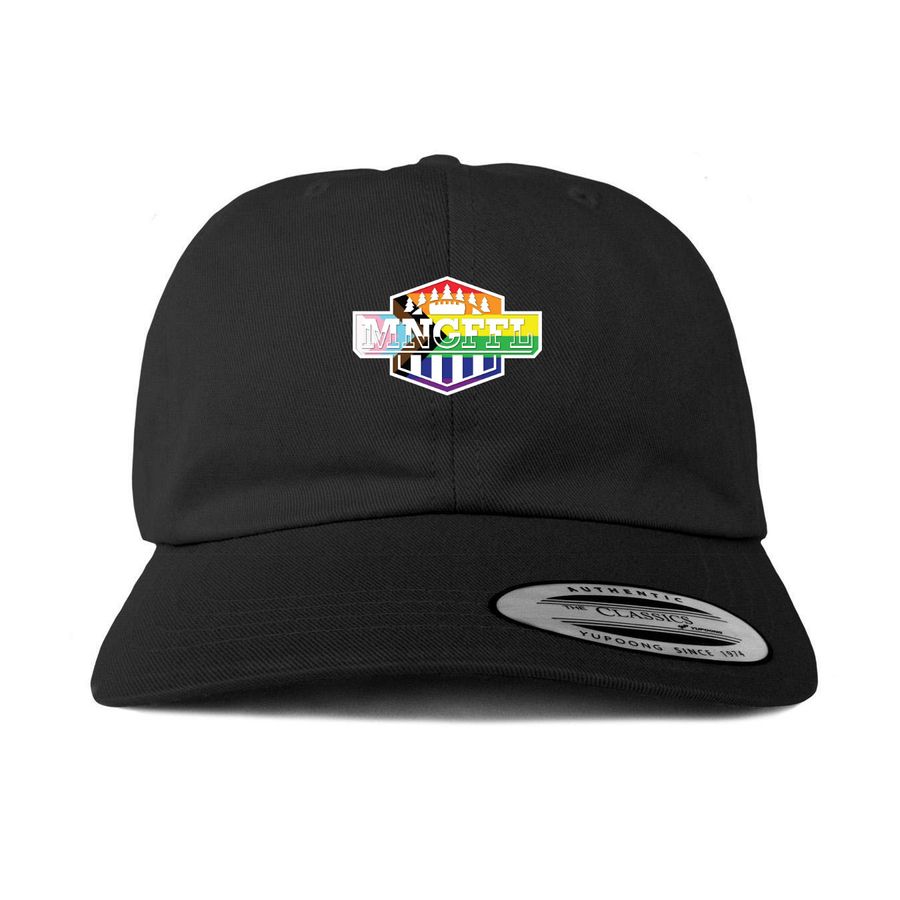 MNGFFL Hats, a Black Printed Classic Baseball Cap