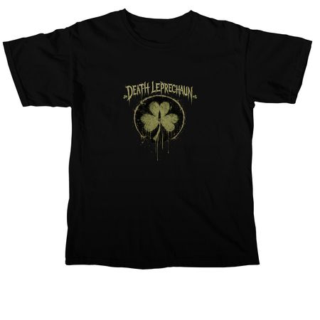 Death Leprechaun, a Black Comfort Colors Unisex Tee