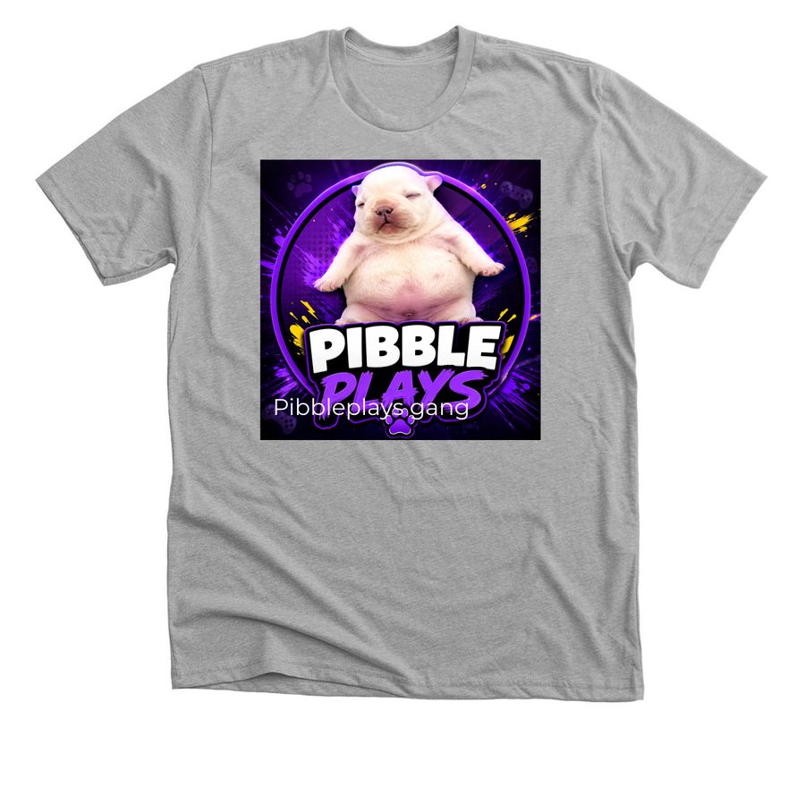 Pibbleplays gang, a Athletic Heather Premium Unisex Tee