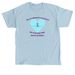 IUSON Red Scrub Walkers, a Light Blue Classic Unisex Tee