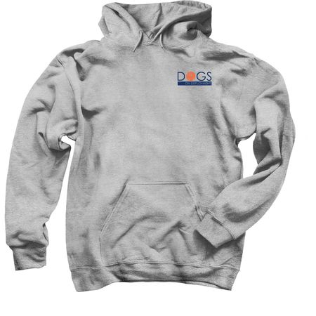 Threads of Connection Fundraiser, a Sport Grey Pullover Hoodie (back-view)