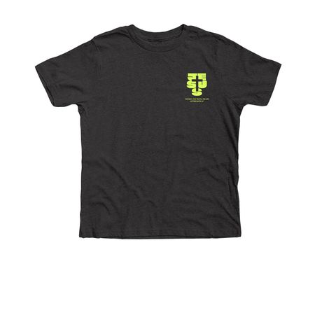 JESUS, a Dark Grey Heather Premium Youth Tee