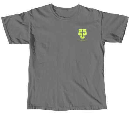 JESUS, a Grey Comfort Colors Unisex Tee