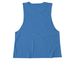 PFS - White Logo, a Azure Blue Allmade Eco Triblend Women?s Muscle Tank (back-view)