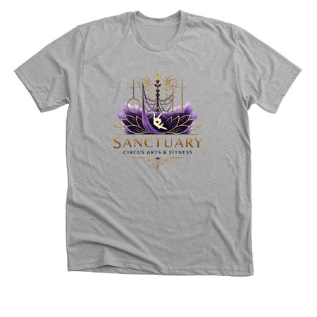 Sanctuary Circus Arts, a Athletic Heather Premium Unisex Tee